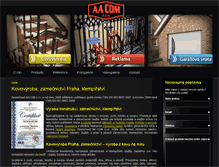 Tablet Screenshot of aacom.cz